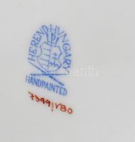 Herendi Viktória mintás nagy méretű, áttört asztalközép, kehely virágokkal gazdagon díszített. Kézze...