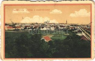 1922 Szombathely, látkép a madártávlatból (EK)