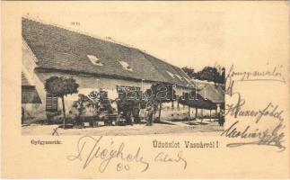 1904 Vasvár, gyógyszertár (EK)