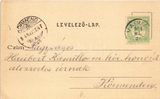 1904 Vasvár, gyógyszertár (EK)