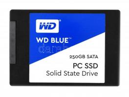 Western Digital WD BLUE 250GB 2,5 SSD meghajtó. (WDS250G1B0A) HDSentinel: 100/100%