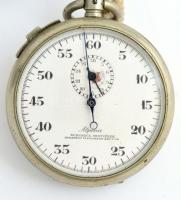 Alpina stopper óra, működik, enyhén sérült számlappal, d: 4,5 cm