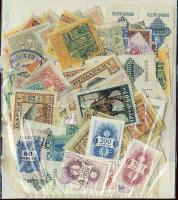 kb 200 db vegyes magyar okmánybélyeg