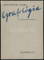 Csütörtök Csaba: Grafológia. Az íráselemzés kézikönyve. Bp., 1986, Gondolat. Kiadói kartonált papírkötés, kopottas állapotban.