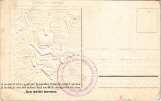 1526-1926 Mohácsi vész 400. évfordulójának dombornyomott emléklapja. A mohácsi síkon építendő Fogada...