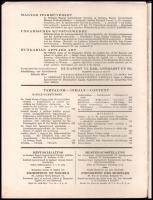 1935 Magyar Iparművészet. XXXVIII. évf. 9-10. sz.  Szerk.: Szablya Frischauf Ferenc. Papírkötés, kis...