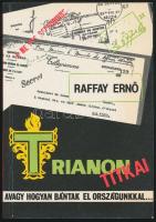 Raffay Ernő: Trianon titkai, avagy hogyan bántak el országunkkal. Budapest, 1990, Tornado Dannenija. Kiadói papírkötés. Kissé kopott borítóval, de egyébként jó állapotban.
