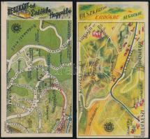 cca 1941-43 3 db HÉV és 2 db Beszkárt számolócédula