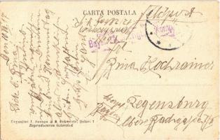 1917 Port National / Román népviselet / Rumänische Volkstracht / Romanian folklore, traditional cost...