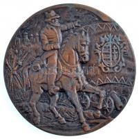 Renner Kálmán (1927-1994) 1994. "Józef Bem 1794-1850" kétoldalas Br emlékérem (97mm) T:2