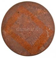 Soltra E. Tamás (1955- ) 1989. "Egry József" Br emlékérem (105mm) T:1-,2