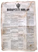 1858 A Budapesti Hírlap november 24. száma