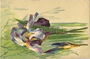 1909 Flowers. No. 2099. glatt / No. 1885. Relief. Emb. litho