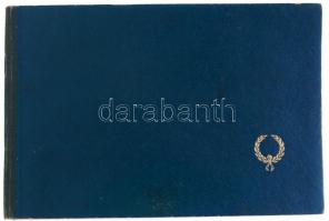 Bertha György és Pálréti P. Ágoston nótáskönyve. Dedikált. Szeged, 1936. Egészvászon kötésben