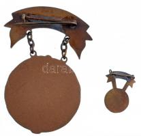 ~1970-1980. "Az Építőipar Kiváló Dolgozója" Br kitüntetés, miniatűrrel, tokban T:1-,2