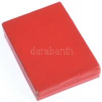 ~1960-1970. "Kiváló Újító" ezüst fokozata, zománcozott, fém jelvény, tokban T:2