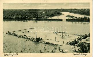 Gyopárosfürdő, Strand (ázott / wet damage)
