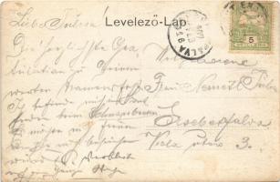 1907 Szentendre (?), laktanya kantin télen. Magyar Imre photo (EK)