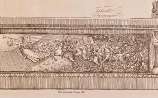 1916 I. világháborús hadi kölcsön jegyzéséért adott elismerő oklevél Lovrin jegyzőjének. Teleszky Já...