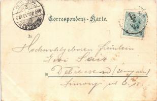 1900 Most, Brüx; general view. Verlag v. Gustav Gabert (fl)