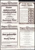 cca 1941-85 vegyes színházi és cirkuszi nyomtatvány tétel: 1941 M. Kir. Operaház vendégjátéka a Magy...