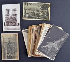 Kb. 160 db főleg RÉGI képeslap: külföldi városok és motívumok / Cca. 160 mostly pre-1945 postcards: European towns and motives