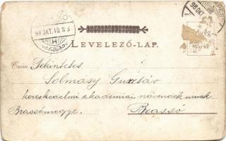 1898 (Vorläufer!) Budapest II. Szent Lukács fürdő, gyógyudvar, iszapfürdő, lépcsőház, nagyszálloda, ...