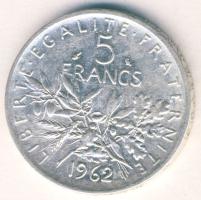 Franciaország 1962. 5Fr Ag T:2