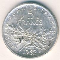 Franciaország 1962. 5Fr Ag T:2