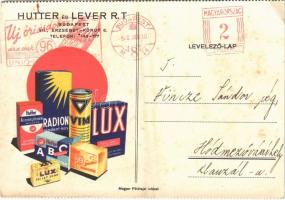 1939 Hutter és Lever RT. szappan és mosópor reklámja / Hungarian soap and washing powder advertisement (EK)