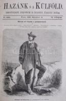 1870 Hazánk s a Külföld VI. évf. 1-42 sz., 1870. jan. 6.-okt. 20. Gazdag szövegközti és egészoldalas...