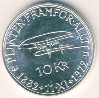 Svédország 1972. 10K Ag "VI.Gusztáv 90. születésnapja" T:2+