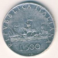 Olaszország 1958. 500L Ag T:3