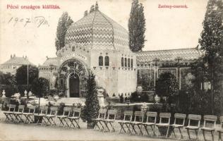 Pécs Országos kiállítás Zsolnay csarnok