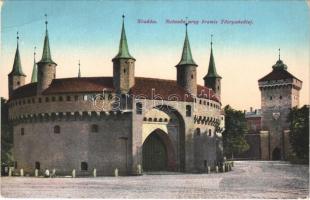1914 Kraków, Krakau; Rotunda przy bramie Floryanskiej / gate (EB)