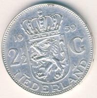 Hollandia 1959. 2 1/2G Ag "Julianna" T:2/3+