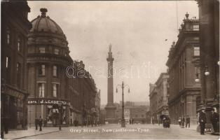 1914 Newcastle, Grey Street, shops