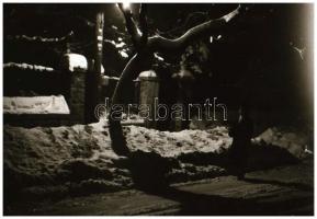 cca 1960 Budapest, Fehér Galamb vendéglő a várban, Kotnyek Antal (1921-1990) budapesti fotóriporter ...