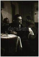 cca 1960 Budapest, Fehér Galamb vendéglő a várban, Kotnyek Antal (1921-1990) budapesti fotóriporter ...