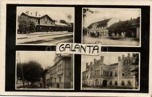 Galánta with railway-station