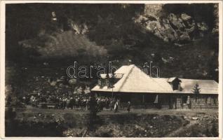 1937 Bucsecs-hegység, Butschetsch, Muntii Bucegi; menedékház / chalet, tourist house. G. Opreanu (Zarnesti) photo