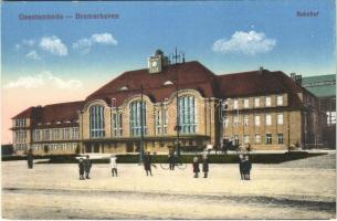 Geestemünde (Bremerhaven), Bahnhof / railway station