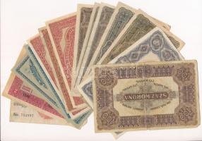 1916. 1K + 1917. 2K + 1920. 1K (2x) + 2K (4x) + 10K (3x) + 20K (2x) + 50K (2x) + 100K T:I--IV