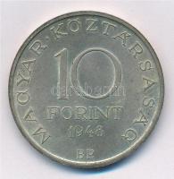 1948. 10Ft Ag "Széchenyi" T:1- patina
Adamo EM2