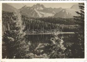 1934 Tátra, Magas-Tátra, Vysoké Tatry; Strbské pleso / Csorba-tó / lake (EK)