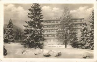 1949 Újtátrafüred, Neu-Schmecks, Novy Smokovec (Magas Tátra, Vysoké Tatry); Palace szálloda / hotel (EK)