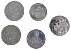 Ukrajna 5xklf emlékérme T:1-2 Ukraine 5xdiff commemorative coins C:UNC-XF