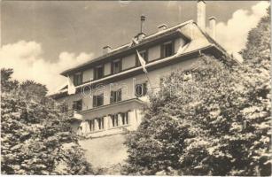 1956 Körmöcbánya, Kremnica; Chata na Skalke / menedékház, turistaház / chalet, tourist hotel (kis szakadás / small tear)