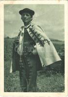 Felsőkohány, Kochanovce; Bauer / gazda / Slovak folklore. Ethnografia Slovaca Foto K. Plicka (fa)