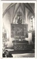 1937 Szepesszombat, Georgenberg, Spisská Sobota; templom, belső, oltár / church, interior, altar. photo (EK)